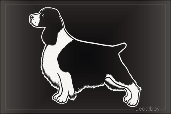 English Springer Spaniel Dog Decal