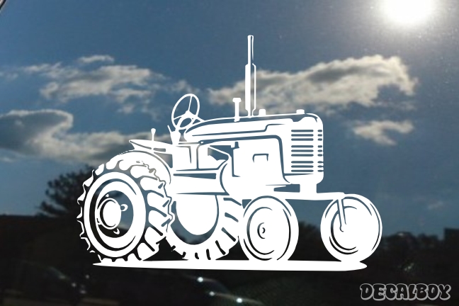 Farm Tractor Decal