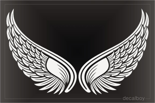 Feather Wings Decal