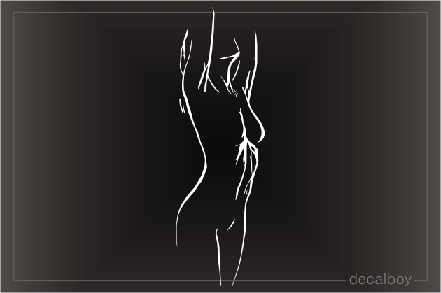 Female Body Decal