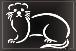 Ferret Window Decal