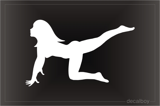 Fitness Club Car Window Decal