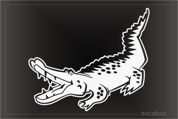 Gator Window Decal