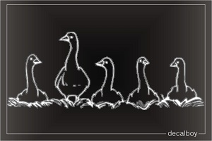 Gooses Window Decal