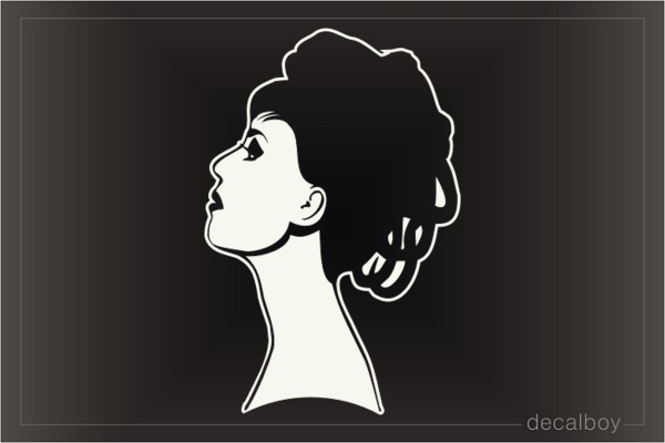 Hair Fashion Salon Car Window Decal