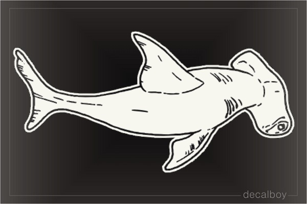 Hammerhead Shark Window Decal