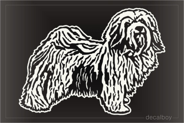 Havanese Dog Decal