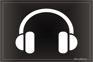 Headphones Decal