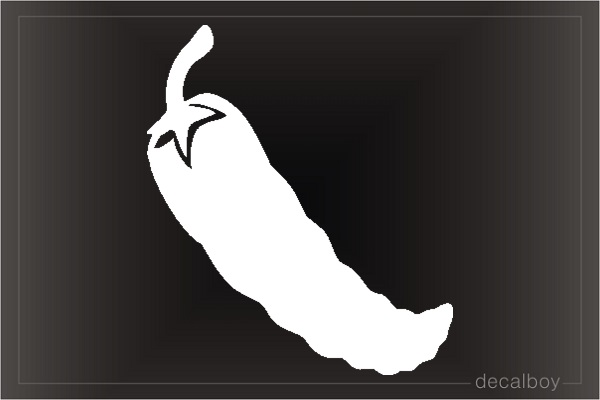 Hot Chili Pepper Car Window Decal