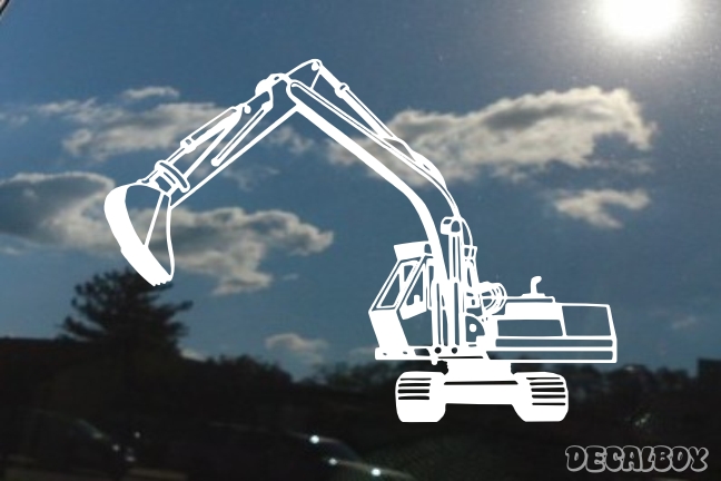 Hydraulic Excavator Decal