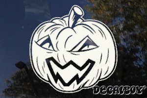 Irish Jack Olantern Window Decal