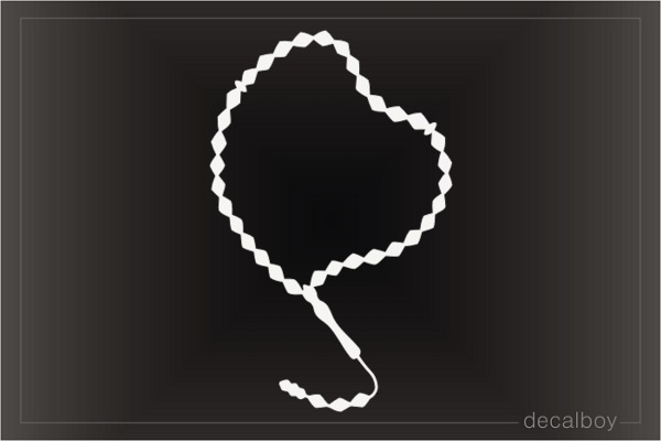 Islamic Tasbih Decal