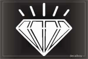 Jewelry Brilliant Diamond Car Decal