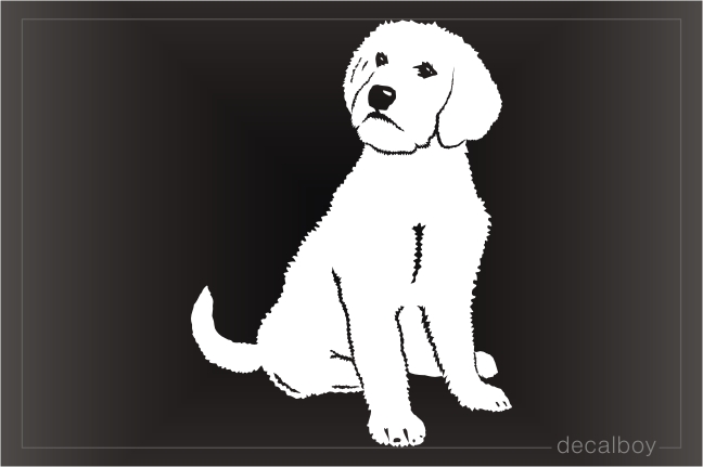 Labradoodle Dog Decal