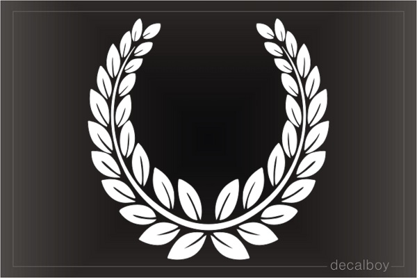 Laurel Wreath Daphne Decal