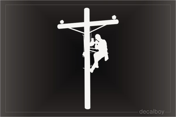 Lineman Journeyman Decal