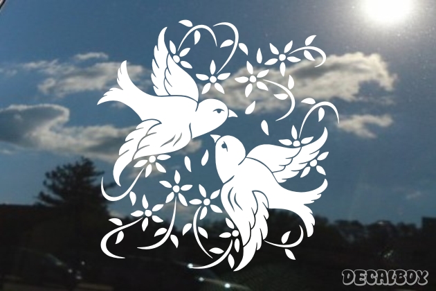 Love Birds Decal