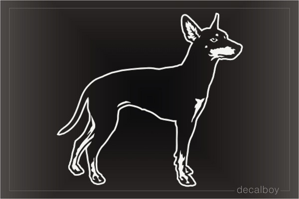 Manchester Terrier Decal