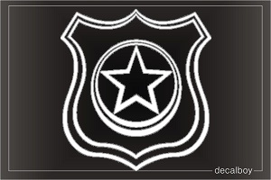 Master At Arms Car Decal