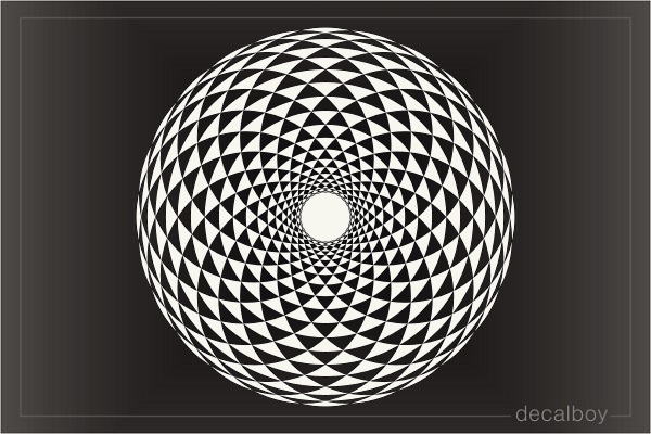 Meditation Mandala Decal