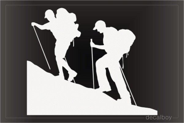 Mountain Climbers Decal