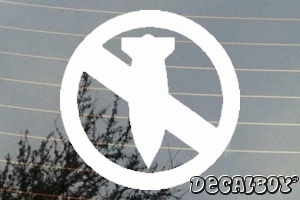 No War Car Decal