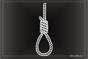 Noose Knot Car Decal