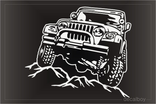 Off Road Car Decal