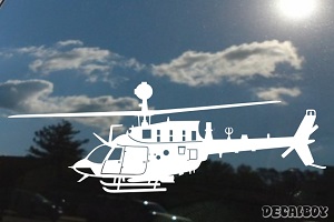 OH 58d Kiowa Helicopter Decal