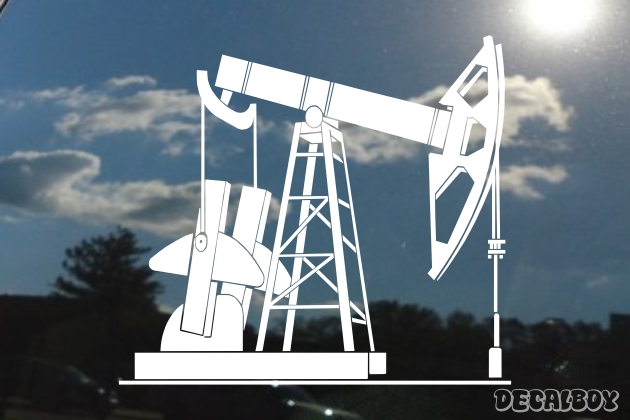 Oilwell Pumpjack Decal