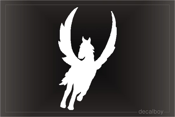 Pegasus 22 Car Window Decal