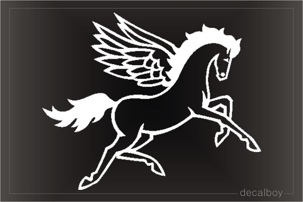 Pegasus 3135 Car Window Decal