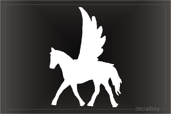 Pegasus 623 Car Window Decal