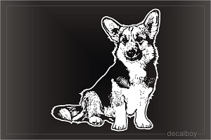 Pembroke Welsh Corgi Decal