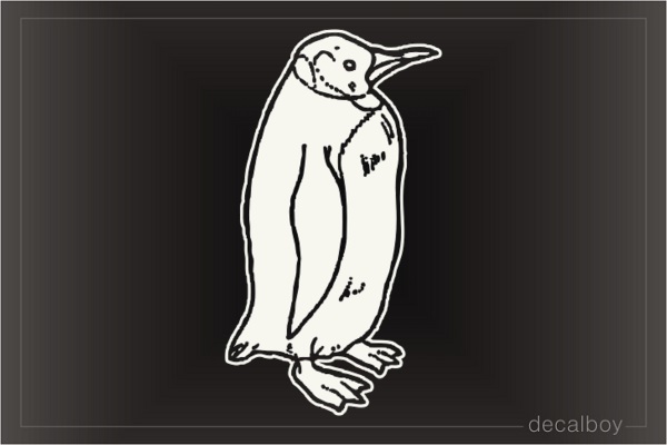 Penguin 765 Window Decal