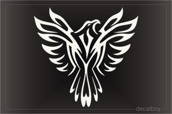 Phoenix Bird Car Decal