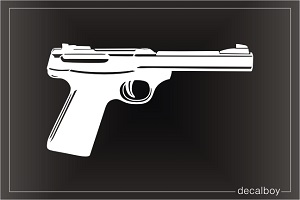 Pistol Gun Car Decal