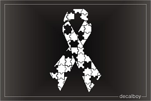 Puzzle Autism Symbol Car Decal