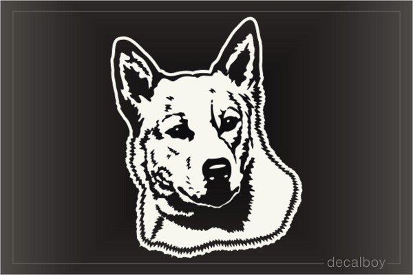 Queensland Heeler Australian Cattle Dog Decal