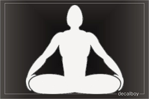 Raja Yoga Car Window Decal