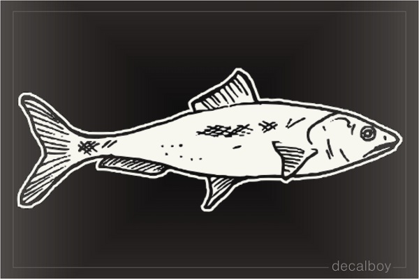 Sardine Window Decal