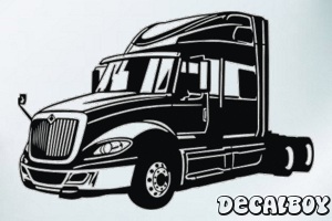 Semi Trailer Truck Decal