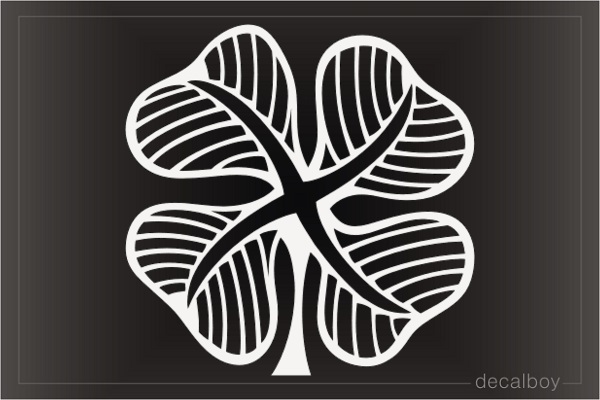 Shamrock Decorative Decal