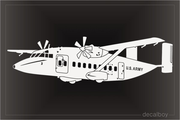 Short C 23 Sherpa Military Aircraft Decal