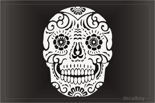 Skull Sugar Decal