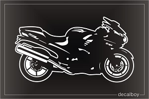 Sport Bike Window Decal