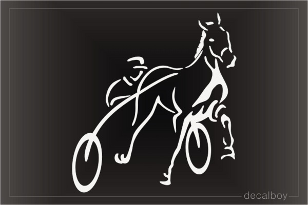 Standardbred Racing Decal