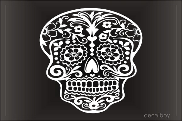 Sugarskull Decal