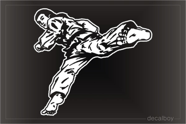 Taekwondo Window Decal