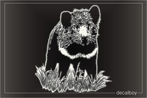 Tazmanian Devil Window Decal